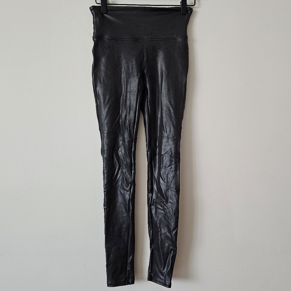 Spanx faux leather leggings